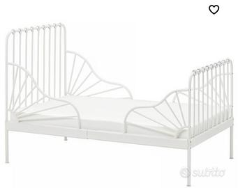 Letto allungabile in ferro battuto