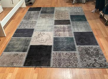 Tappeto in patchwork da esposizione,3x2,metri