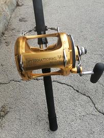 Mulinello Penn International 80VSW e canna tonno