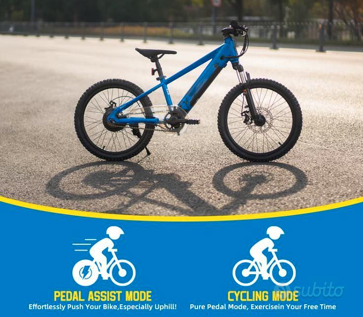 Bici elettrica bambino nuova nella scatola