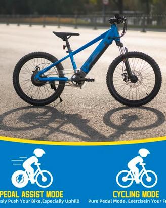 Bici elettrica bambino nuova nella scatola