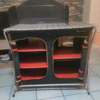 Mobile cucina per campeggio pieghevole 