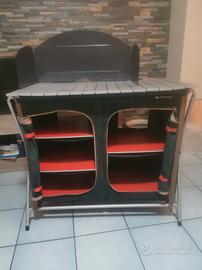 Mobile cucina per campeggio pieghevole 