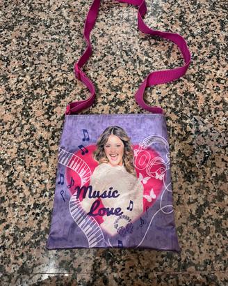 Borsa a tracolla Violetta "Music Love"