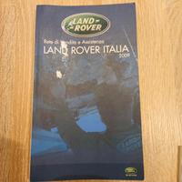 Libretto Rete Concessionarie Assistenza Land Rover