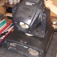 Effetto luce led testa mobile rotante wash da dj