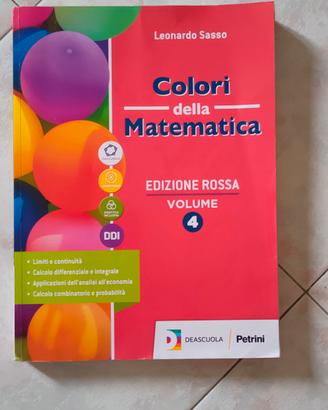 Colori della matematica edizione rossa vol. 4