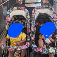 passeggino gemellare 
