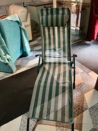 Sdraio da mare o giardino o piscina