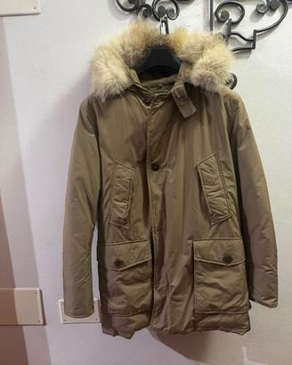 Woolrich beige parka