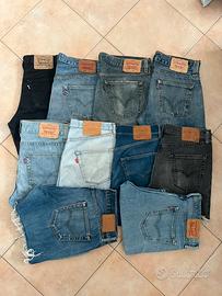 Box vintage di bermuda Levi's, 10 jeans