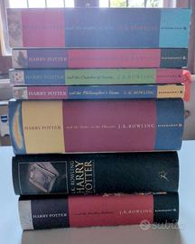 Lotto Harry Potter 1-7 Inglese Bloomsbury UK