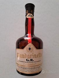 Bottiglia Liquore Mandarinetto G.R.Isolabella 1950
