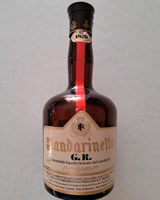 Bottiglia Liquore Mandarinetto G.R.Isolabella 1950