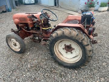 Trattore epoca Bungartz motocoltivatore attrezzo