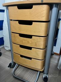 Cassettiere con ruote