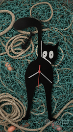 Orologio in Legno Fatto a Mano Artigianale