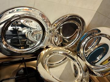 8 sottopiatti silver plated