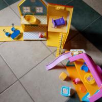 lotto Peppa Pig Grande Casa+club degli Amici