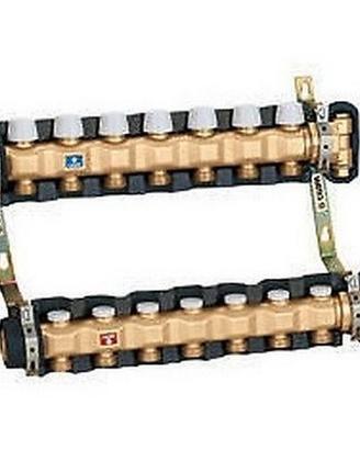 Collettore premontato Caleffi - 8 vie