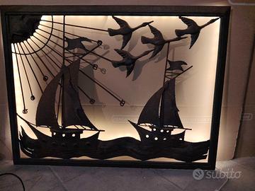 Quadro in ferro battuto