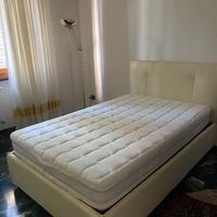 Letto contenitore una piazza e mezza con materasso