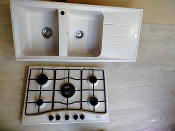 lavello e piano cottura Hotpoint
