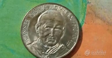 Moneta 200 Lire Papa Giovanni Paolo II