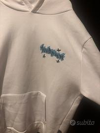 Felpa uomo hoodrich bianca