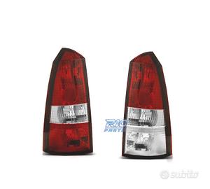 FANALI FORD FOCUS SW 98-04 ROSSO BIANCO
