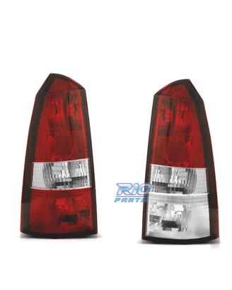 FANALI FORD FOCUS SW 98-04 ROSSO BIANCO