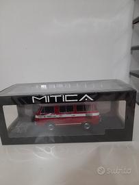 Modellino Fiat 850 Vigili del Fuoco Mitica 1:18