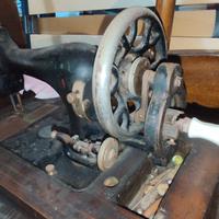 Wheeler & Wilson macchina da cucire antica”