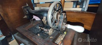 Wheeler & Wilson macchina da cucire antica”