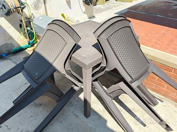 Tavolo da Giardino Plastica 