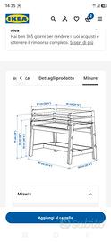 FLISAT Scrivania per bambini, altezza regolabile/v