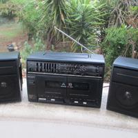 Boombox Sony CFS W410L, doppia piastra,