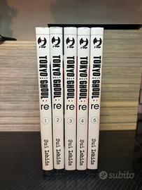 Manga Tokyo ghoul re 1-5💞📚