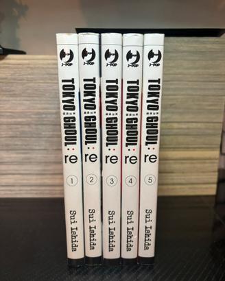 Manga Tokyo ghoul re 1-5💞📚