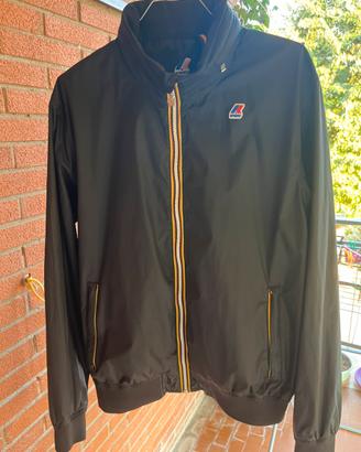 K-WAY AMAURY STRETCH NYLON JERSEY NERO XL ORIGINAL
