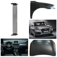 Audi Q3 cofano fanale frontale airbag cerchi 11-14