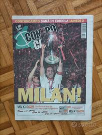 Rivista calcio 2003 Controcampo Milan Champions