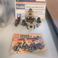 LEGO 7306 pharaohs Quest moto con mummie