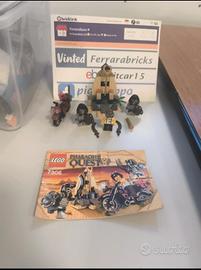 LEGO 7306 pharaohs Quest moto con mummie