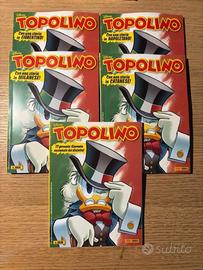 Lotto 5 Topolino 3608 in 4 dialetti + italiano