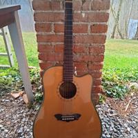 Chitarra acustica Washburn D46 sce nat + custodia