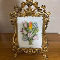 Cornice vintage in stile barocco