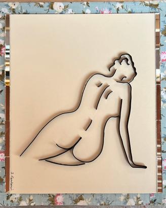ARTE - NUDO SDRAIATO - Tecnica mista