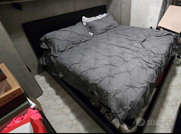 Letto matrimoniale contenitore