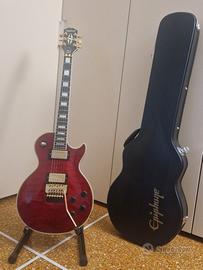 EPIPHONE Les Paul Alex Lifeson Custom Axcess Quilt